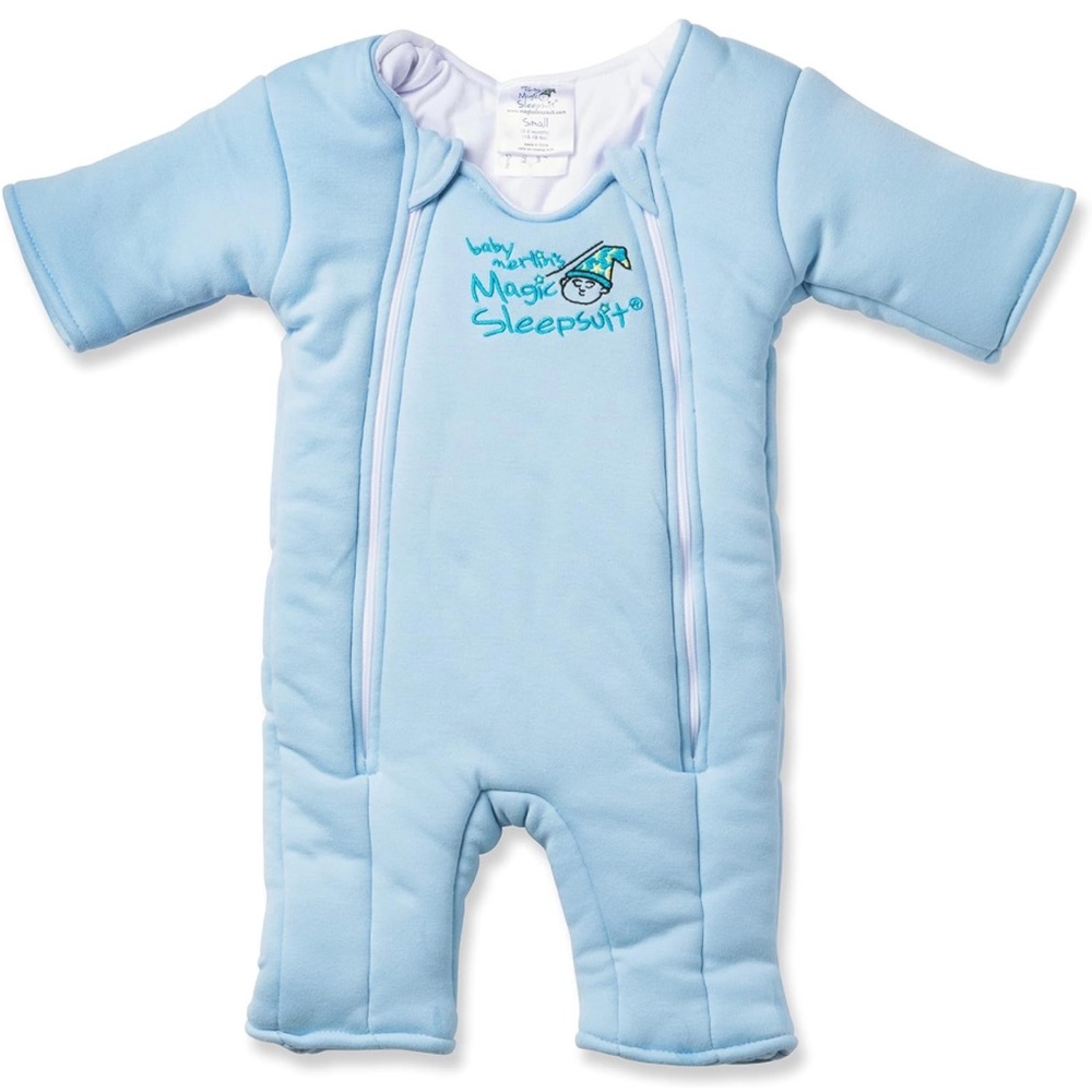 Merlin Baby Sleep Suit - Blue in 3-6 Months